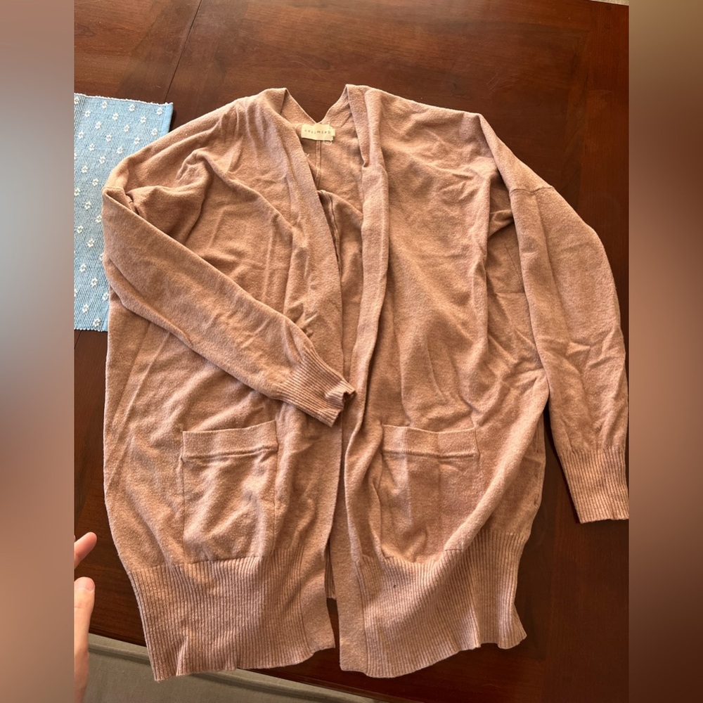 Dreamers Pink Cardigan. Size Small